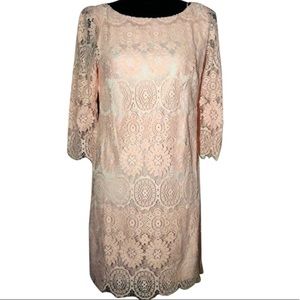 NWT Eliza J pink short dress size medium